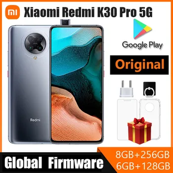 Original Xiaomi Redmi K30 Pro 5G Pametni Snapdragon 865 Osmih osnovnih 6.67 Poln, Ukrivljen Zaslon 64 Milijonov slikovnih Pik