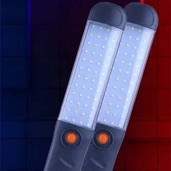 LED delovna svetilka Močna Taborjenje Luč Žaromet USB Polnjenje Baklo Delo Lamp, S Kljuko Nepremočljiva Popravilo Luči