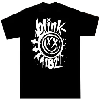 Vintage Blink-182 trak T-shirt Črna Unisex Vseh Velikosti S-5Xl kratek rokav FF2016