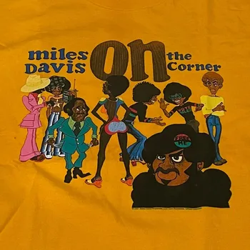 Vintage Miles Davis Na Vogalu Band Tour T-shirt U2398