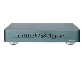 LHY Avdio SW6-SFP 6-Vmesnik Hi-fi Avdio Stikalo Ethernet, Omrežna Stikala DC Pogon z SC-Cut OCXO