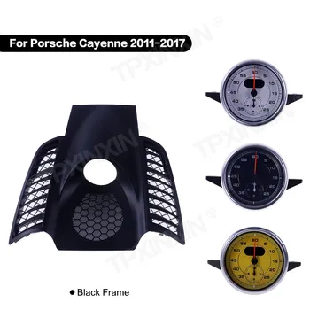 Avto konzolo, armaturno ploščo, štoparica za Porsche Cayenne 2011-201 auto notranje armaturno ploščo ura ompass sinhronizirani časovno polje in iglo