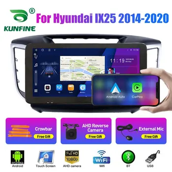 10.33 Palčni Avto Radio Hyundai IX25 2014-2020 2Din Android Jedro Octa Avtomobilski Stereo sistem DVD GPS Navigacija Igralec QLED Zaslon Carplay