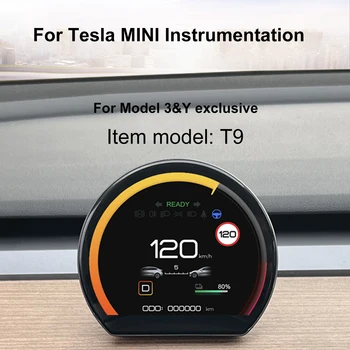 Heads Up Display za Tesla Model 3 2017-2023 Model Y 2019-2023 3.6 IPS Zaslon Hitrost Sinhronizacije Samodejno Spremeni Način Gruče Zaslon