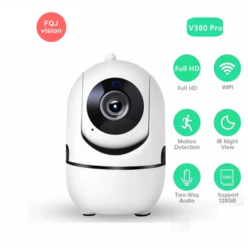 V380 Pro WiFi IP Kamera Home Security Protection nadzorna Kamera 1080P Brezžični IR Nočno Vizijo Baby Monitor