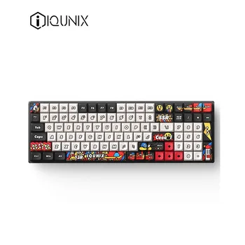 Iqunix F97 Mehanske Brezžična Tipkovnica Aluminijasto Treh Način Vročo 100 Tipke Gaming Tipkovnica Rgb Ergonomija Pc Gamer Mac Office
