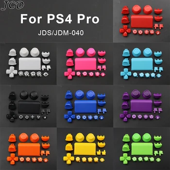 JCD Za PS4 Pro Slim JDS-040 JDM-040 Krmilnik za Celoten Sklop, igralne palice, TouchPad Dpad Gumb R1 R2, L1 L2 Tipko Smer ABXY Gumbi