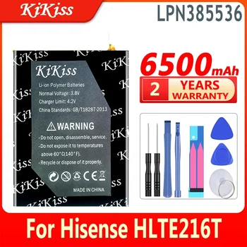 6500mAh KiKiss Novo Baterijo LPN385536 Za Hisense HLTE216T Mobilnega Telefona, Baterije