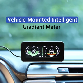 Vjoycar Najnovejši M50 Inteligentni Inclinometer Off-road 4X4 Avto Oprema GPS, Digitalni Prikaz Naklona Strehe Kota 12/24V Vsa vozila