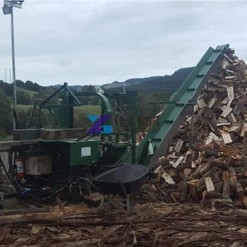 35 Ton, Velike Zmogljivosti, Drva Cepilec Dnevnik Drva Procesor Drva Pralni Celotno Hidravlično z Vsemi Dodatki EPA Odobreno