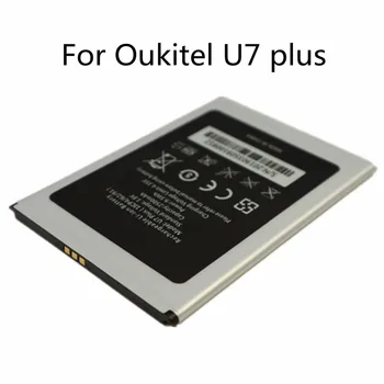 Oukitel U7plus 2500mAh Baterije 100% Prvotne Nov Nadomestni akumulatorji Za Oukitel U7 plus Mobilni Telefon Bateria