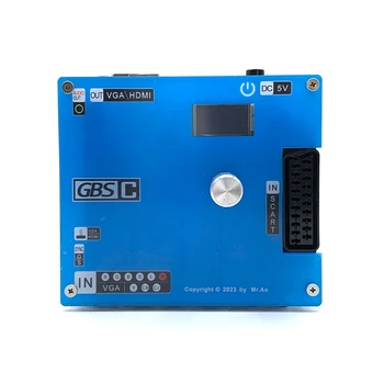 GBSC Pretvornik Kovinski Zamenjajte GBS Nadzor Video Igre Prekodirnik GBSC RGBS VGA Scart Ypbpr Signal VGA HD Upscalers