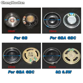 ChengHaoRan Zamenjava 23 mm 28 mm 40 mm Zvočnik za Nintendo GameBoy Color Vnaprej za GBA GBC GB DMG-01 Zvočnik