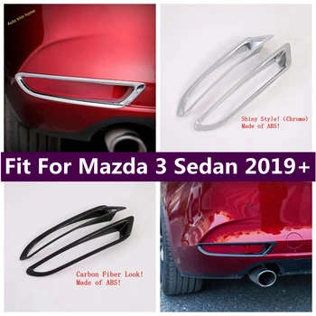 Primerni Za Mazda 3 Limuzina 2019 - 2023 Rep Zadnji Odbijač Meglenke Svetilke, Okrasni Okvir Pokrova Trim Dodatki Zunanjost