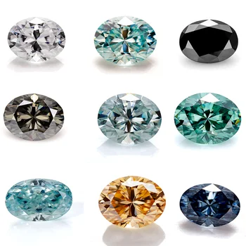 Svoboden Moissanite Diamond Kamen prepogniti D Barvo VVS Jasnost dragih kamnov za Obroči Ogrlica Nakit, Izdelava z GRA Certifikat