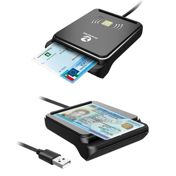 Zoweetek CIE RFID, NFC Brezkontaktne in Contact Card Reader za CIE 3.0 CRS CNS Združljiv z Windows in Mac