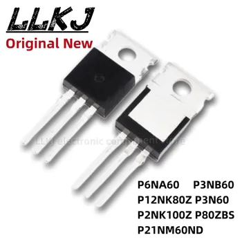 1pcs STP6NA60 P3NB60 P12NK80Z P3N60 P2NK100Z P80ZBS P21NM60ND TO-220 MOS FET