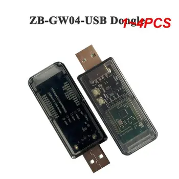 1~4PCS Smart Prehod USB Ključ,Pametni Dom ZB-GW04 HUB PCB Antena Prehod USB Čip Modul,Delo Z Doma Pomočnik ZHA