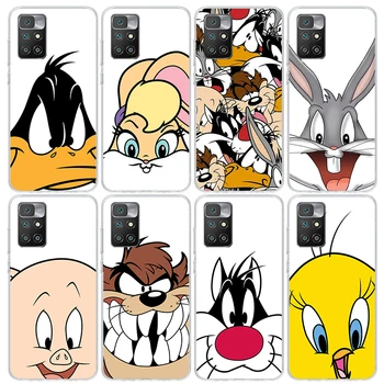 Smešno Risanka Bugs Bunny Primeru Telefon Za Xiaomi Redmi 12C 12 10C 10A 10 9C 9A 9T 9 8 8A 7A 7 6A 6 Pro K60 K40 K20 S2 Tiskanja Fundas